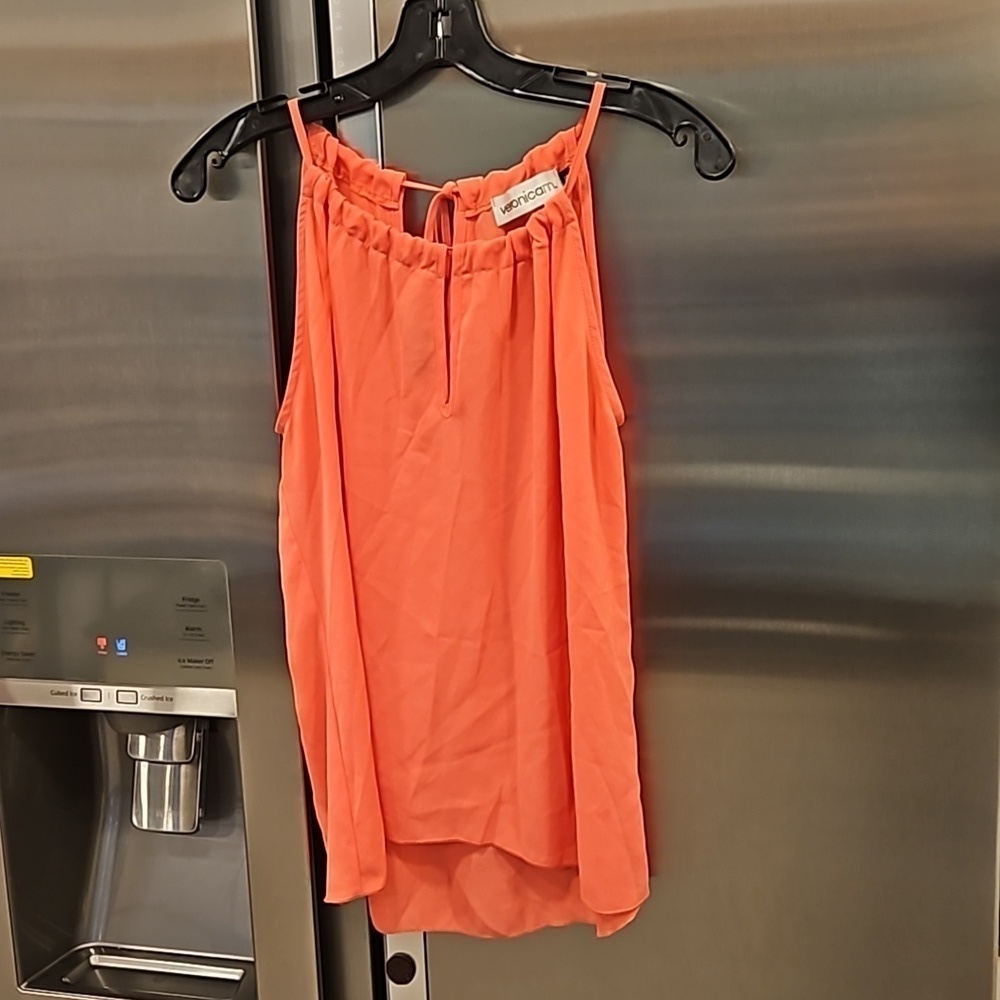 💕VERONICA M💕 Sleeveless Blouse ~ Pink Small NWOT